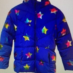 Kids Blue Star Pattern Jacket
